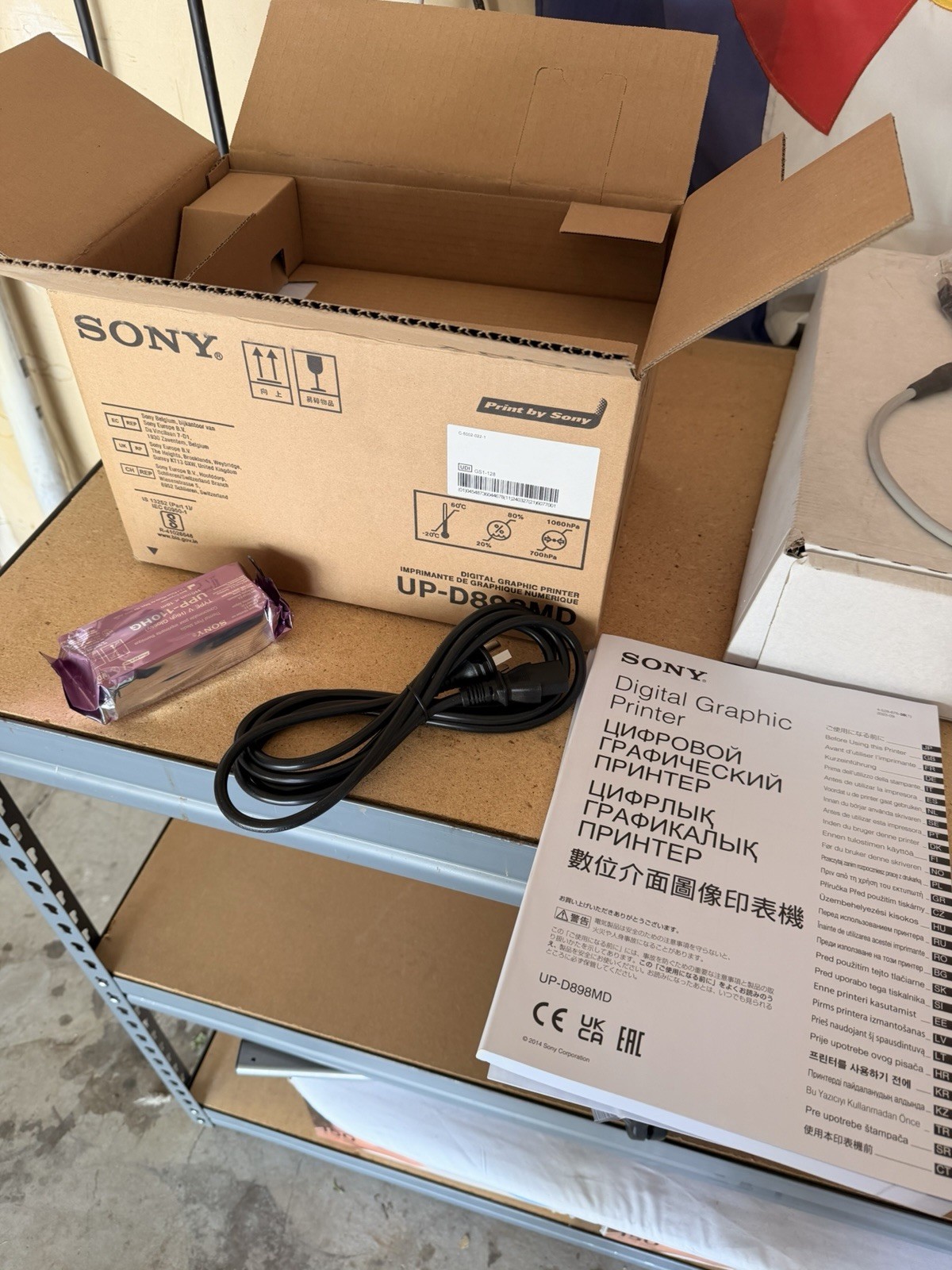 Sony UP-D898MD Dye Sublimation Color Digital Photo Printer USB 2.0 A6 300×300