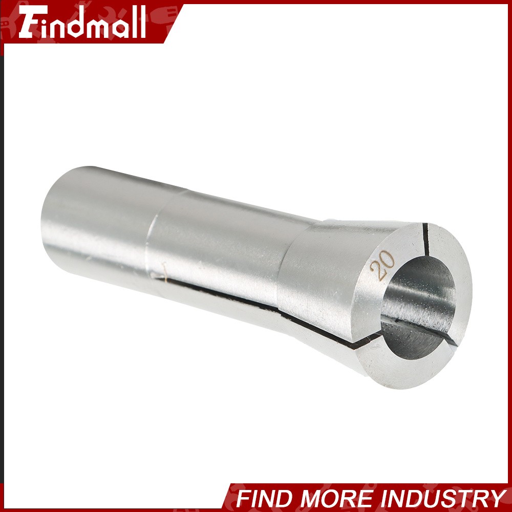 Findmall 10PCS R8 Round Spring Collet 3, 4, 5, 6, 8, 10, 12, 14, 18 and 20mm Set