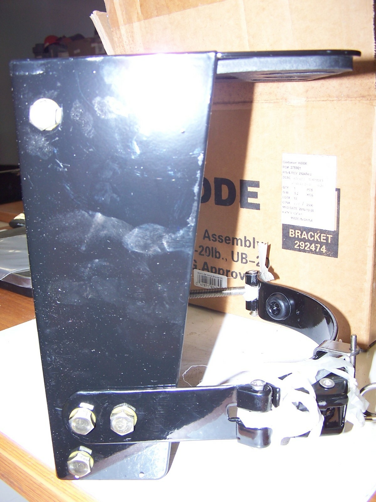 👀 NEW KIDDE FIRE EXTINGUISHER VEHICLE BRACKET 5LB HVY DUTY CAR VAN MODEL 292474