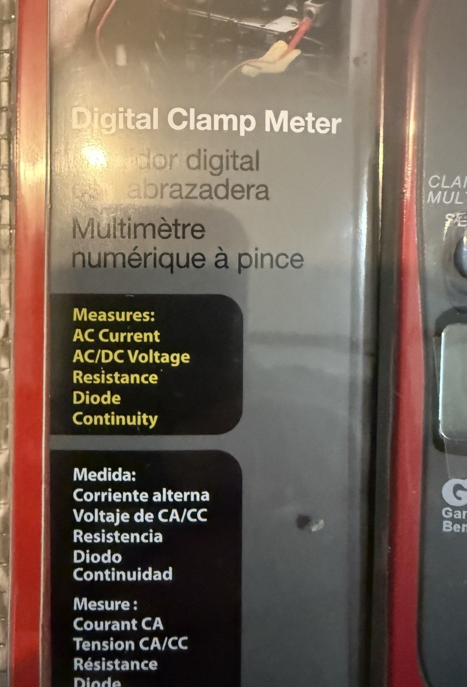 Gardner Bender GCM-221 Digital Clamp Meter 9034 – NEW sealed package