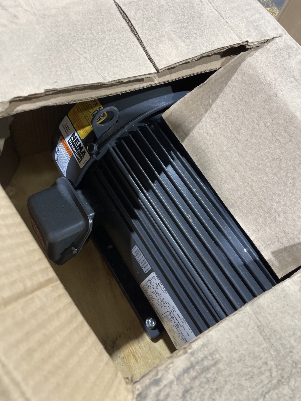 New U.S. MOTORS 3-Phase General Purpose Motor, 10 HP, U10P2D 23J874 AS70