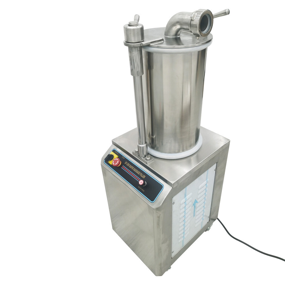 Hydraulic 26L Automatic Sausage Stuffer Maker 110V Sausage Filling Machine