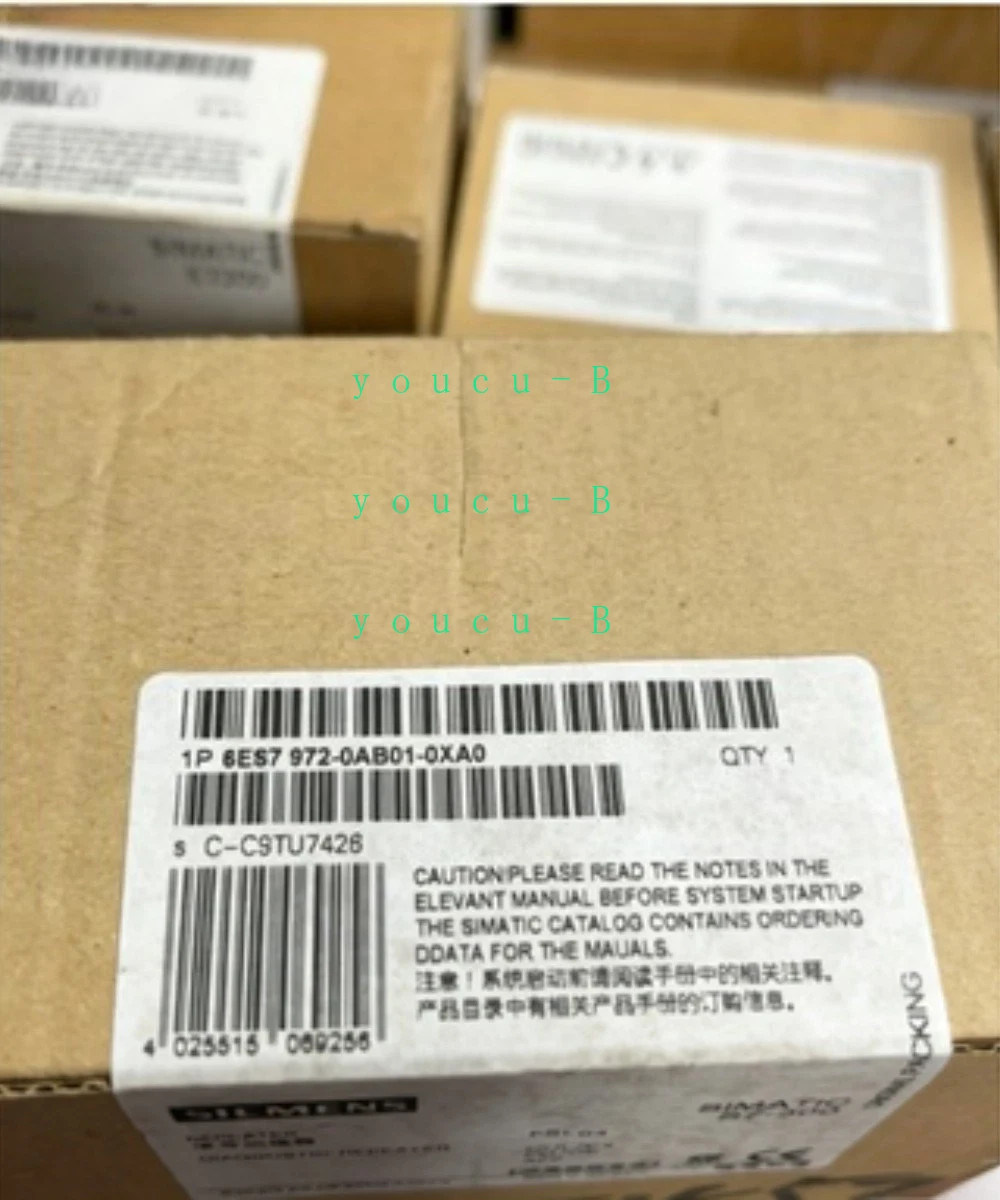 6ES7972-0AB01-0XA0 1PCS Brand New Siemens 6ES7 972-0AB01-0XA0 Fast shipment