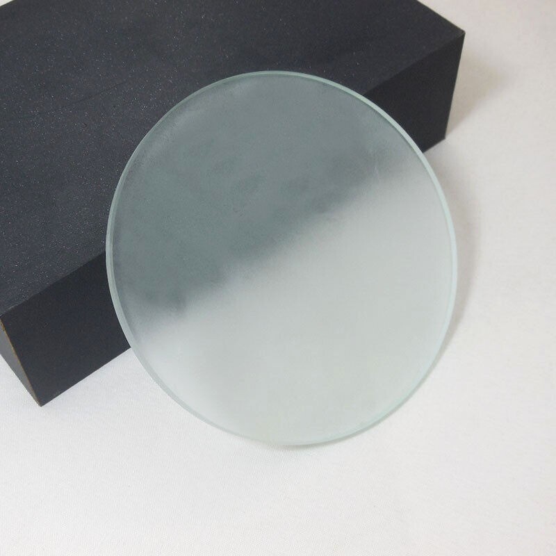 Stereo Microscope Specimen Stage Frosted Glass Plate 75mm 95mm Dia.