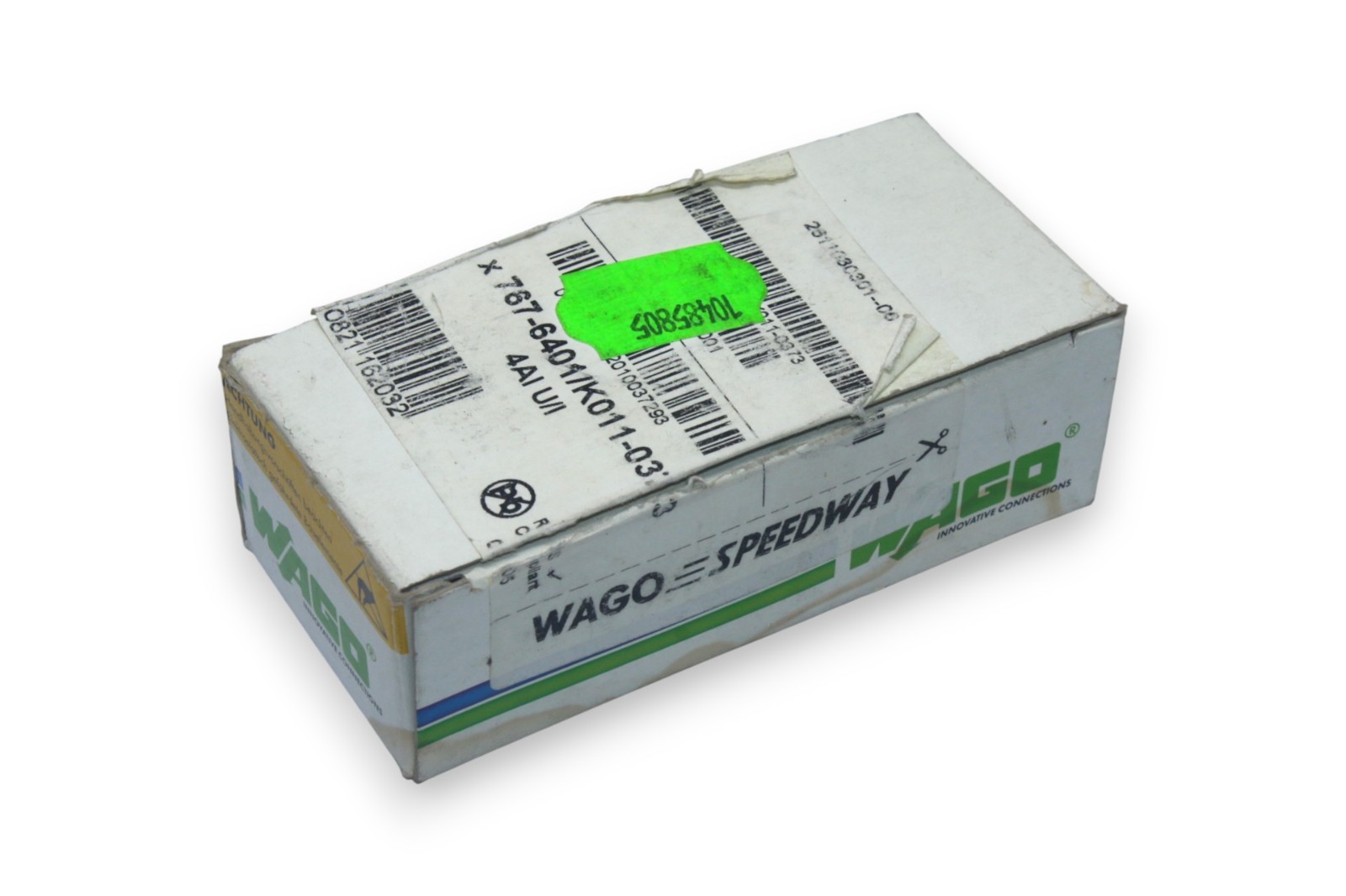 WAGO 767-6401 ANALOG INPUT MODULE