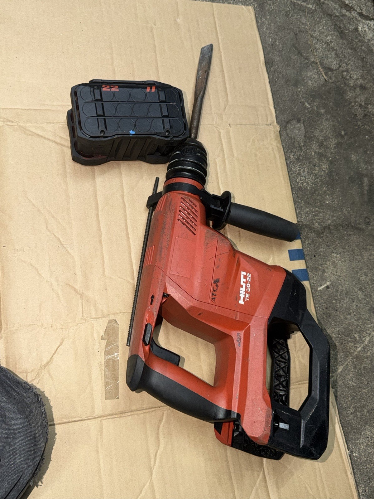HILTI TE 30-22 NURON ATC & AVR Cordless Rotary Hammer Drill/B 22-255 Li-ion BATT