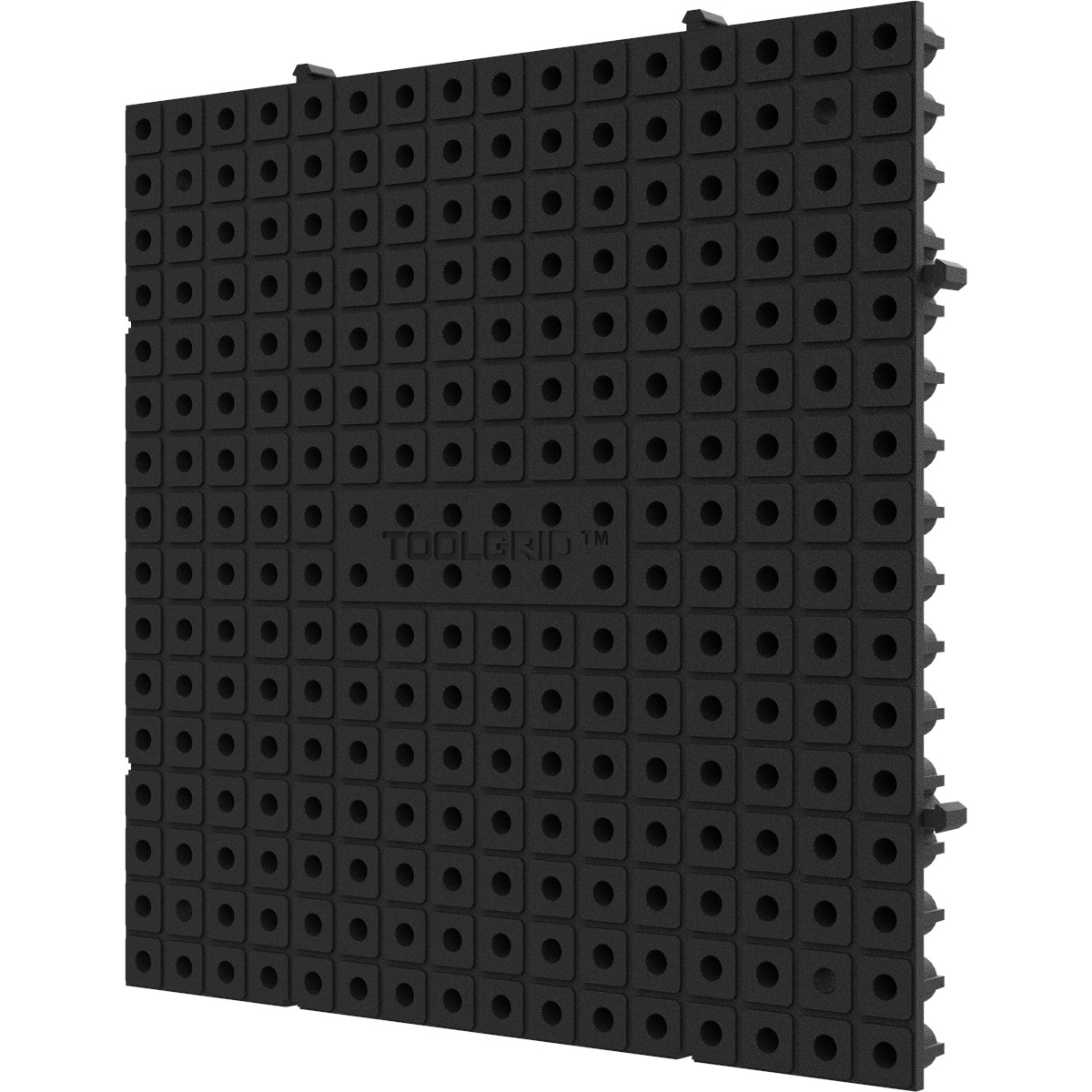 52016 Toolgrid TGB-6X6 Modular Board 16pc Pack – Black