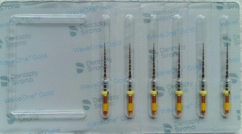 SALE! Waveone Gold Wave One Gold Endodontic File Root Canal Dentsply 6pcs/Pk