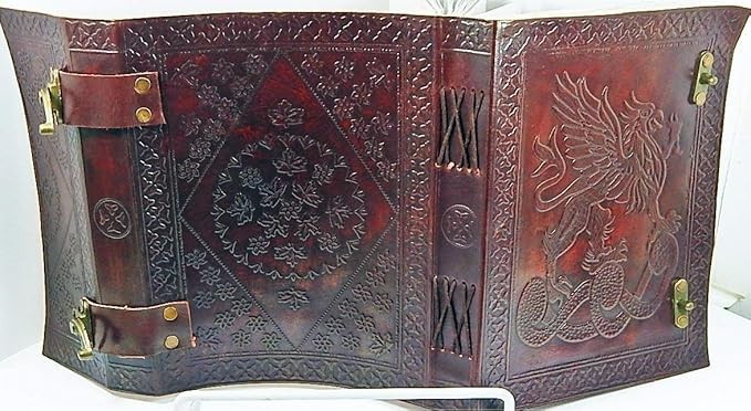 Leather Diary Combo Pack 2 Journals Handmade 6×8 200 Pages Unlined Set
