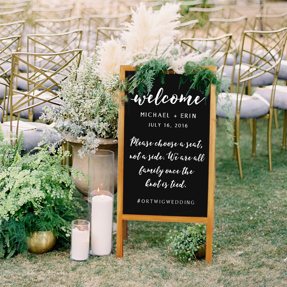 Extra Large Magnetic A-Frame Chalkboard Menu Board Sidewalk Sandwich Board Sign