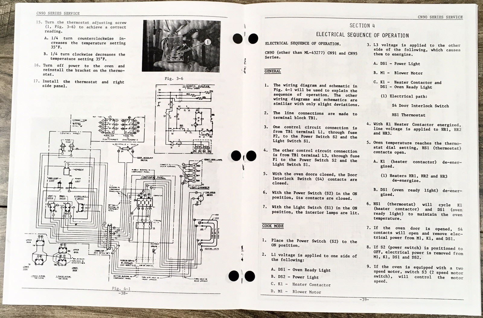 Hobart Model CN90B CN90C CN95 CN91B CN91D CN92 Convection Oven Service Manual