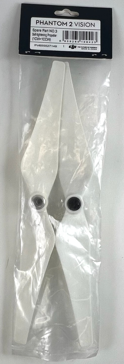 DJI Spare Part NO. 3 Phantom 2 Vision Self Tightening Propeller (1CW+1CCW) New