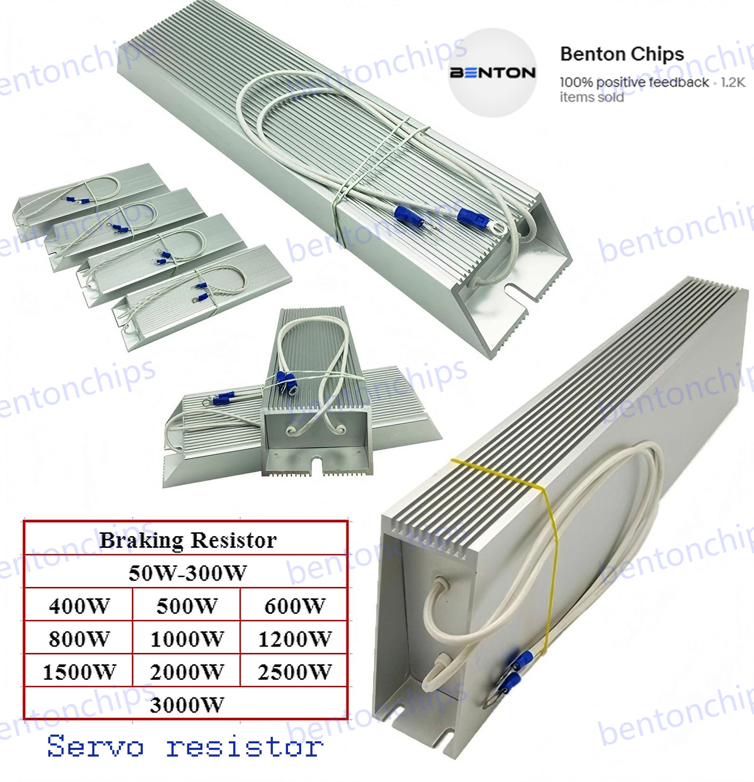 RXLG Servo Braking Resistors Aluminum Shell Inverter Servo Inverter Resistors