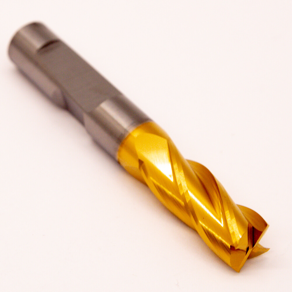Garr 1158195A Carbide Square End Mill 3/8″ 4FL TiN
