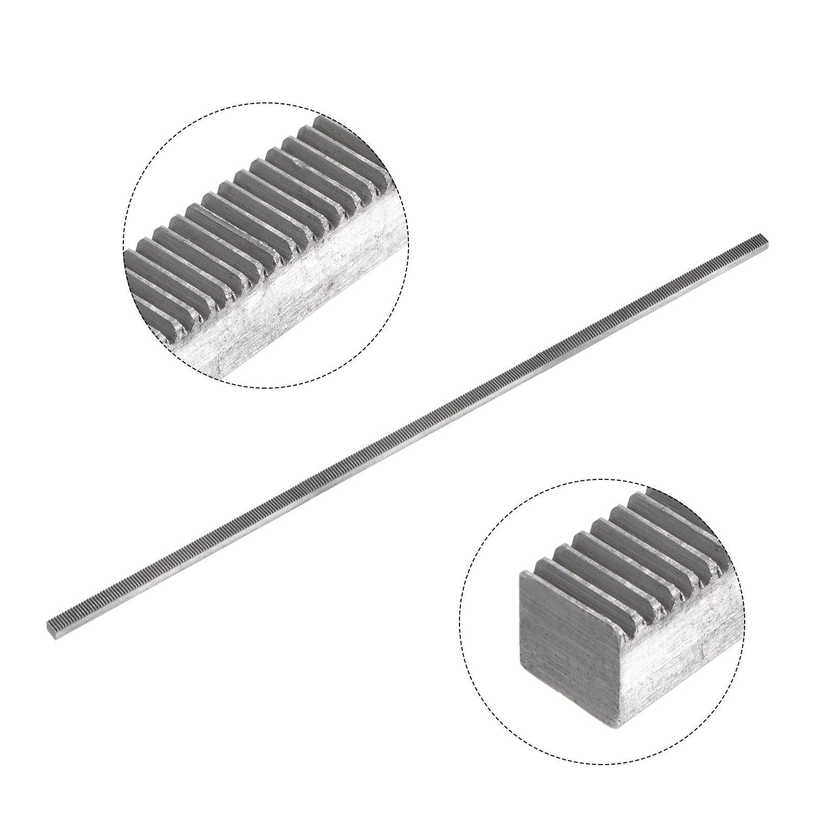 0.5 Mod 8mm x 8mm x 500mm 45# Carbon Steel Rack for Motor Pinion Gear