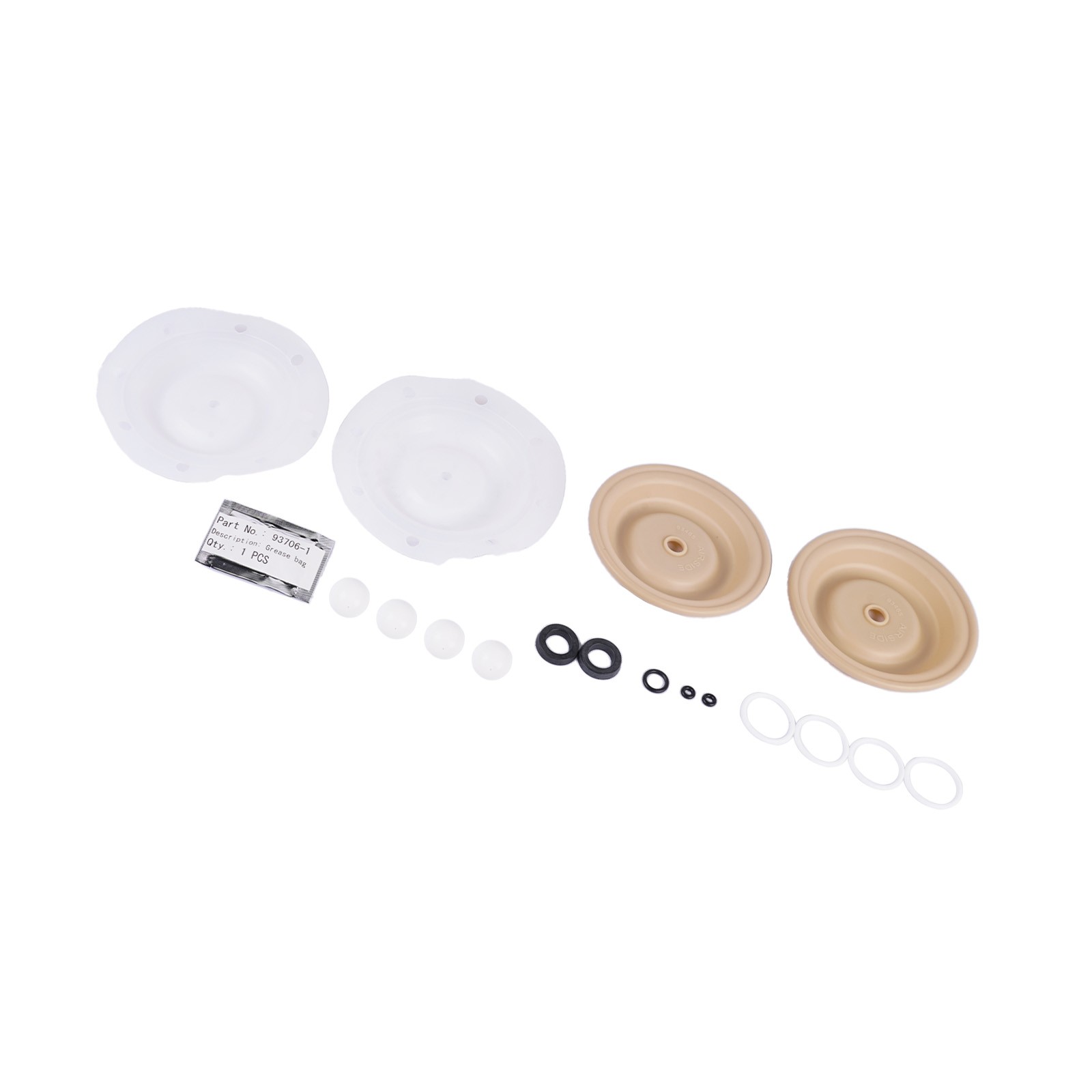 NEW Diaphragm Pump Repair Kit For Ingersoll Rand ARO PART# 637427-TT 637427TT