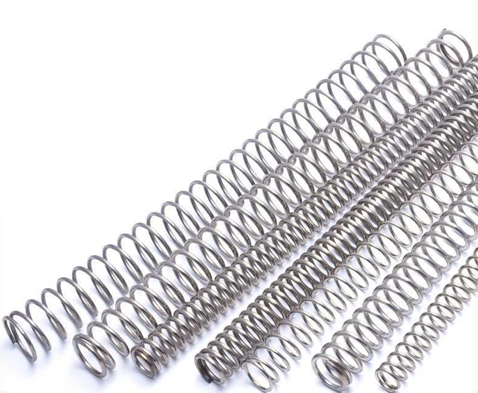 Compression Spring 304 Stainless Steel 305mm Pressure Spring Wire Dia 0.3-1.8mm