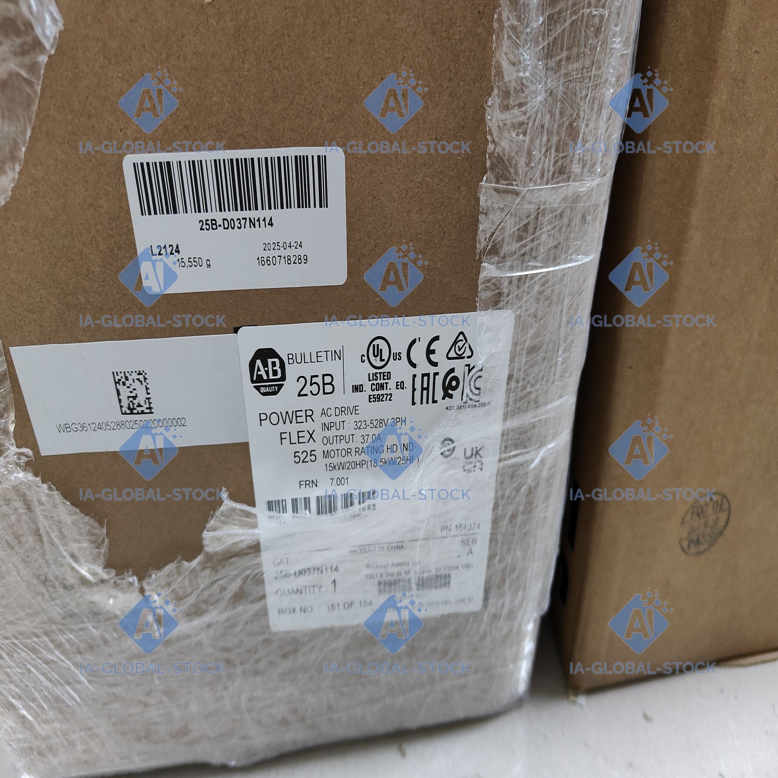 *Real US STOCK* 1pc NEW Sealed Allen-Bradley 25B-D037N114 Free Shipping