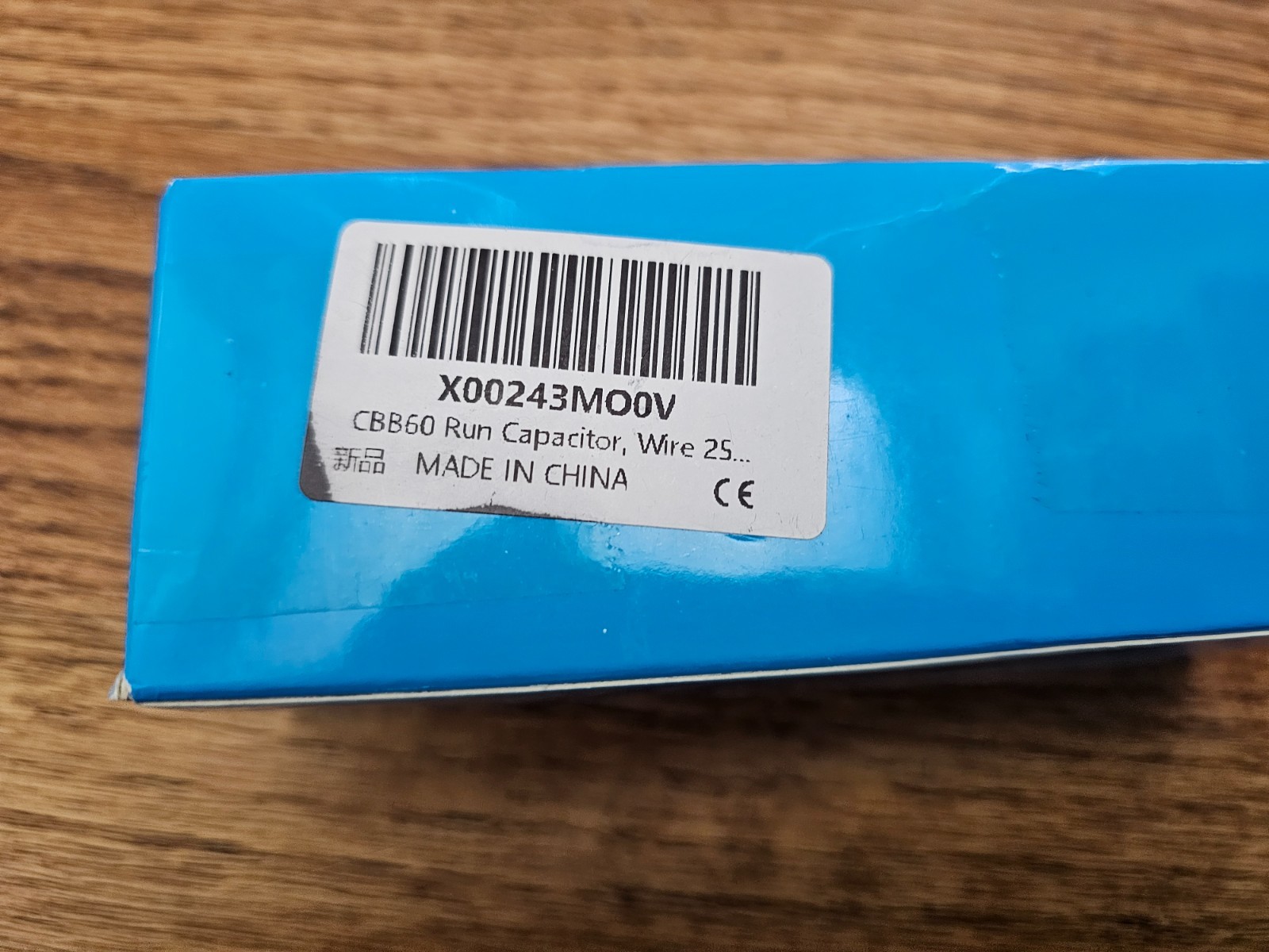 CBB60 Capacitor, 120Uf ±5% 250VAC 50/60Hz Motor Start Run Capacitor
