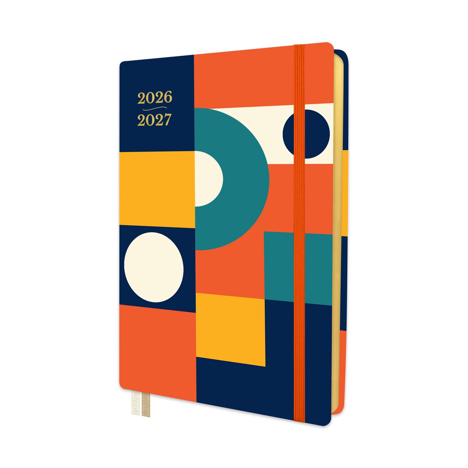 2026-2027 Mid-Year Monthly Weekly Softbound Planner August Start Agenda