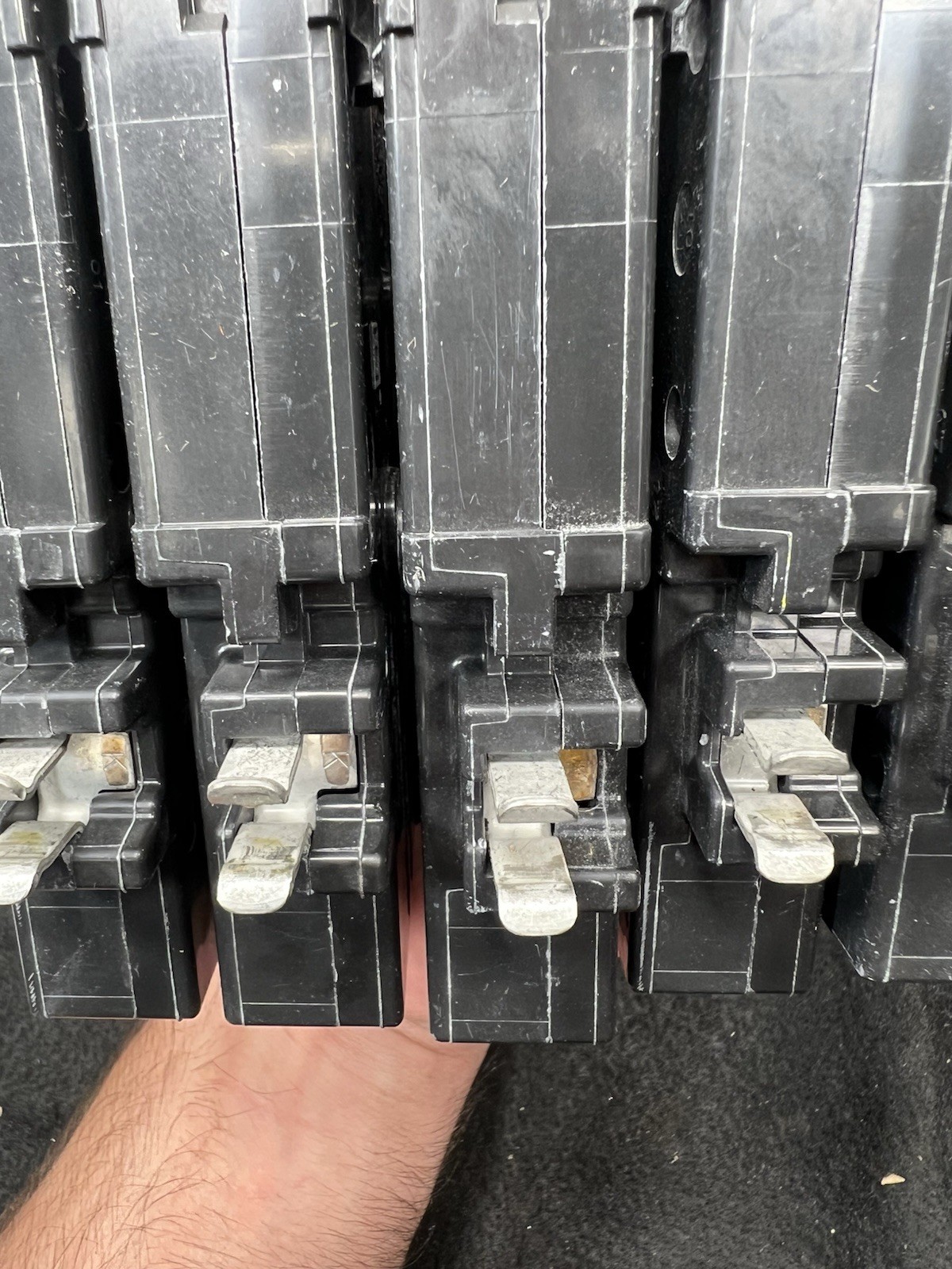 10x Square D HOM120PDF 120V 20A Single-Pole Circuit Breaker