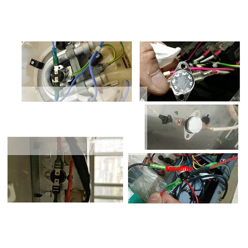 KSD301/302 Temperature Controlled Switch Control Sensor Range 40-200℃ NC/NO 250V