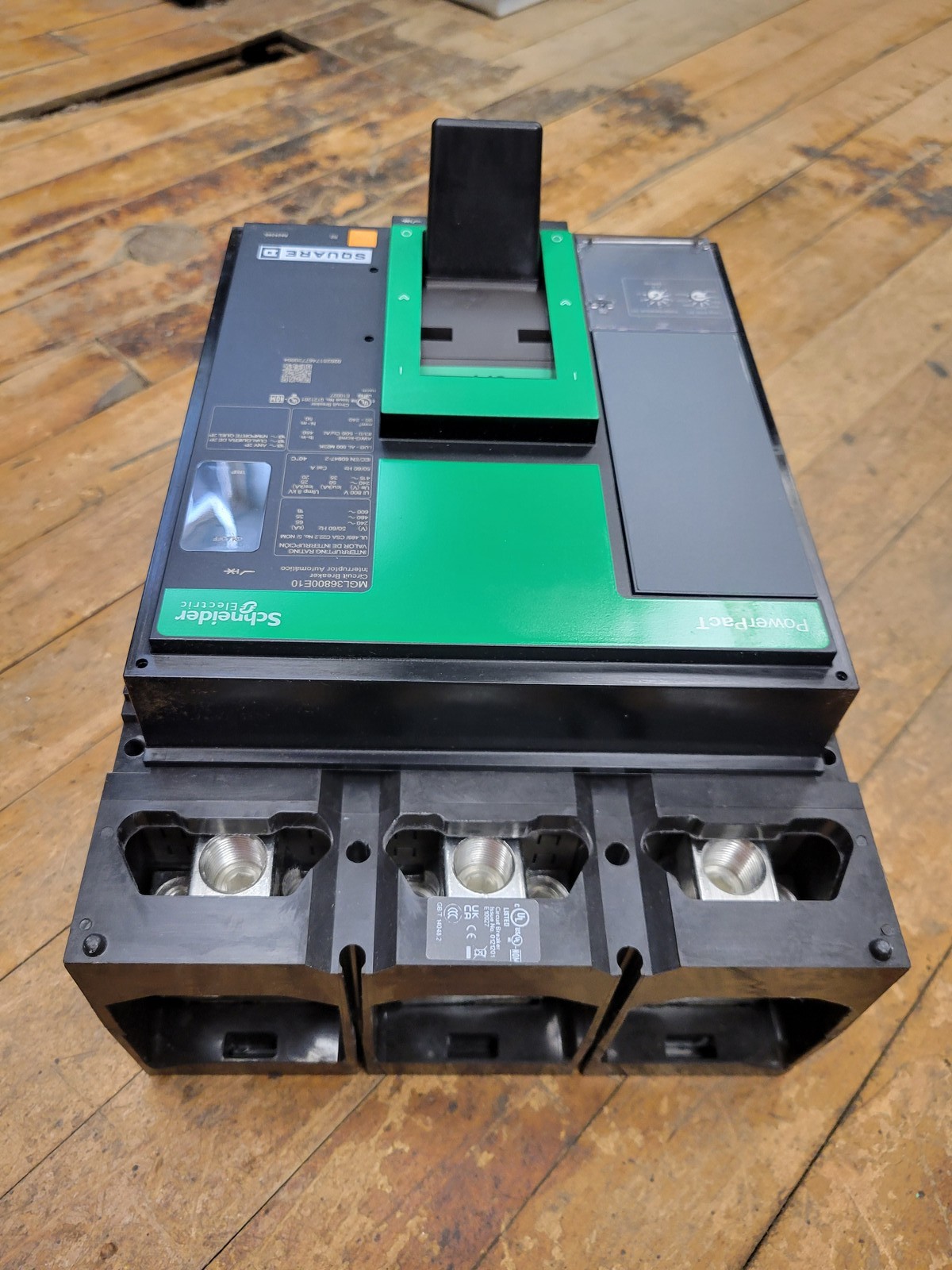 Square D MGL36800E10 Circuit Breaker 800A 3P 600V
