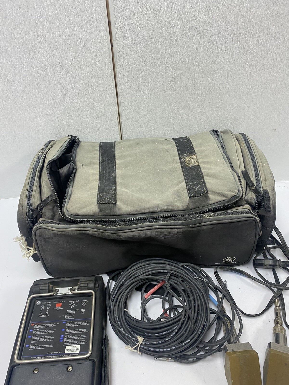 GE Panametrics TransPort PT878-01 With C-PT-10-H-B-00-0, Transducer Pair , Bag