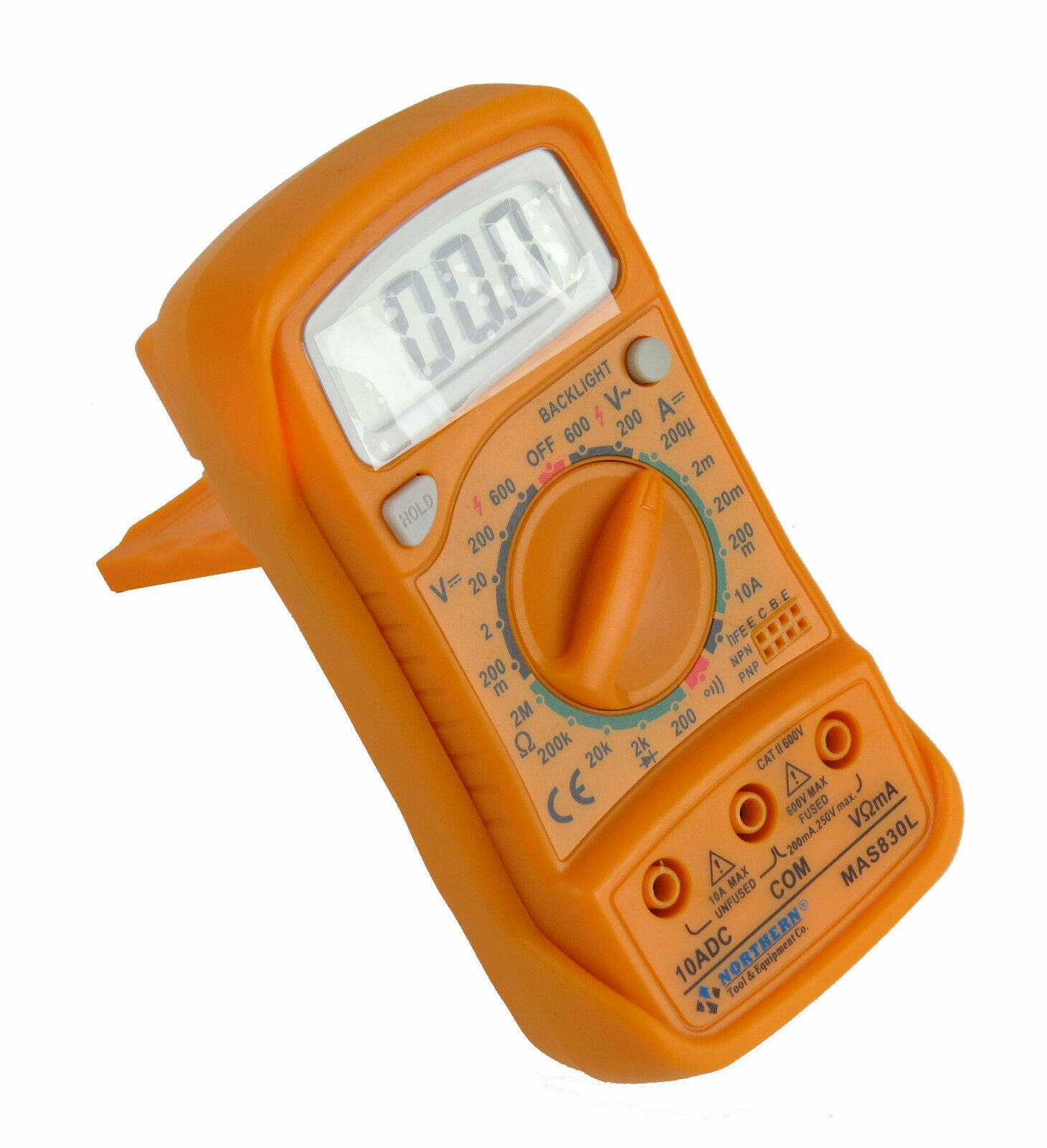 New Northern Tool MAS830L AC/DC 600V Digital Pocket Multimeter Voltage Tester