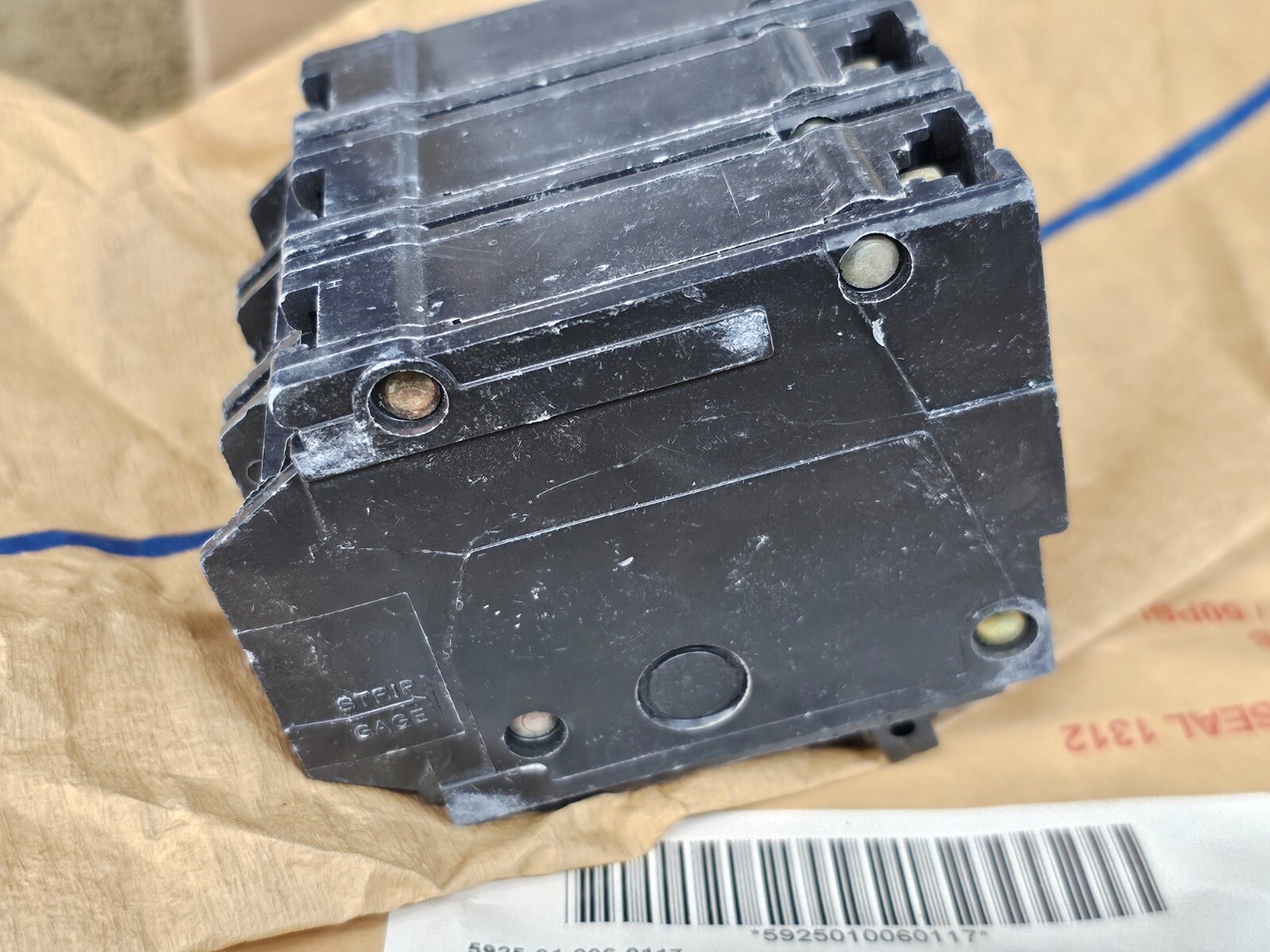 Ge General Electric Circuit Breaker 60A Amp 3 Pole P 240V THQAL THQL32060 NEW