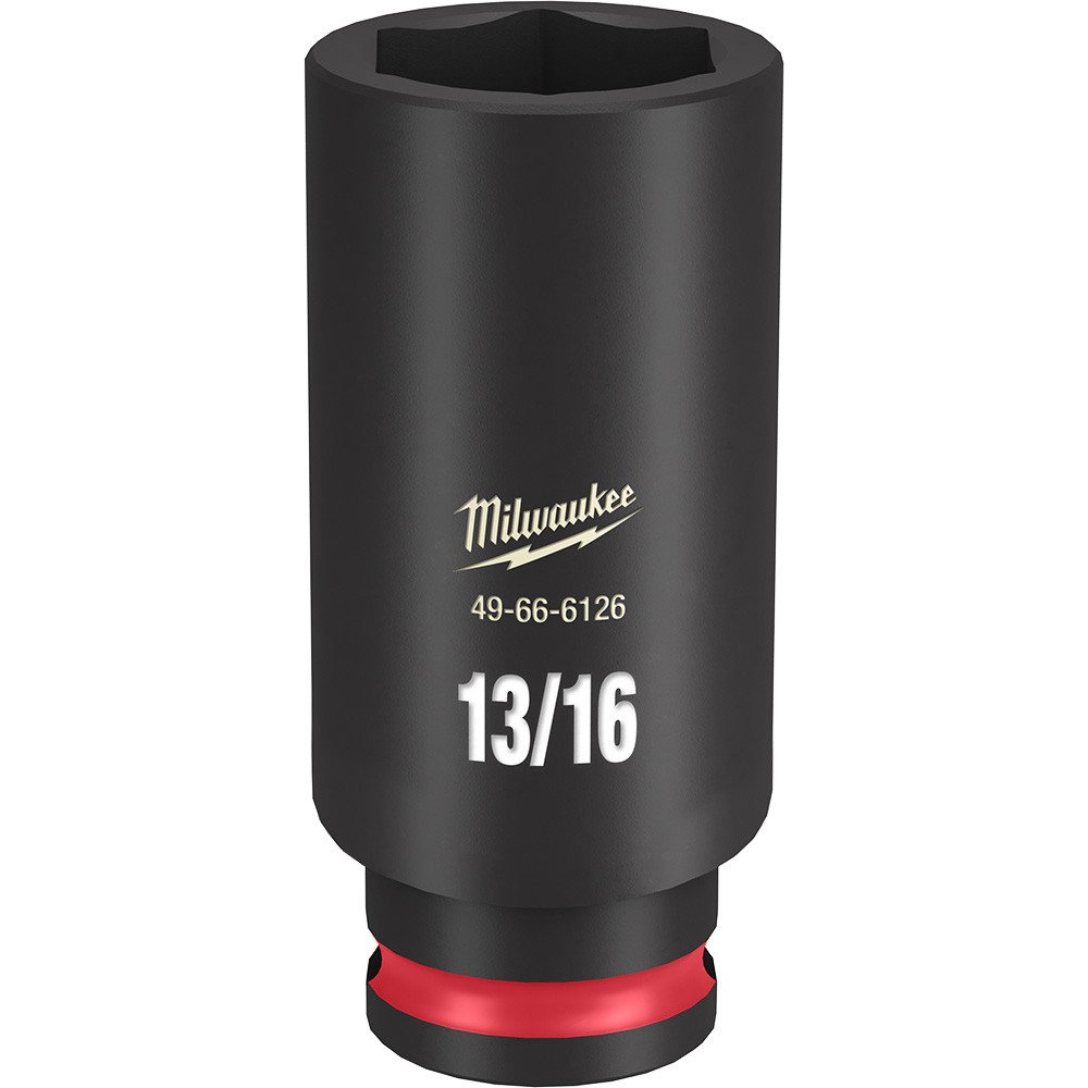 Milwaukee 49-66-6126 SHOCKWAVE Impact Duty 3/8″ Drive 13/16″ Deep Socket
