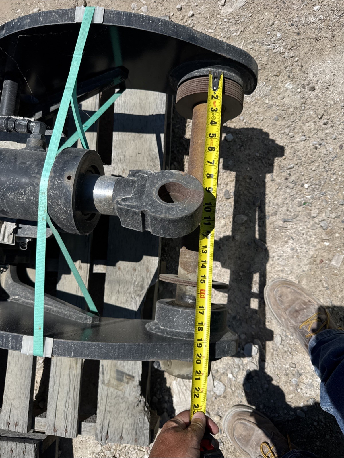 65 Mm Excavator Hydraulic Thumb Cat Volvo John Deere Hitachi 312 140 Komatsu New