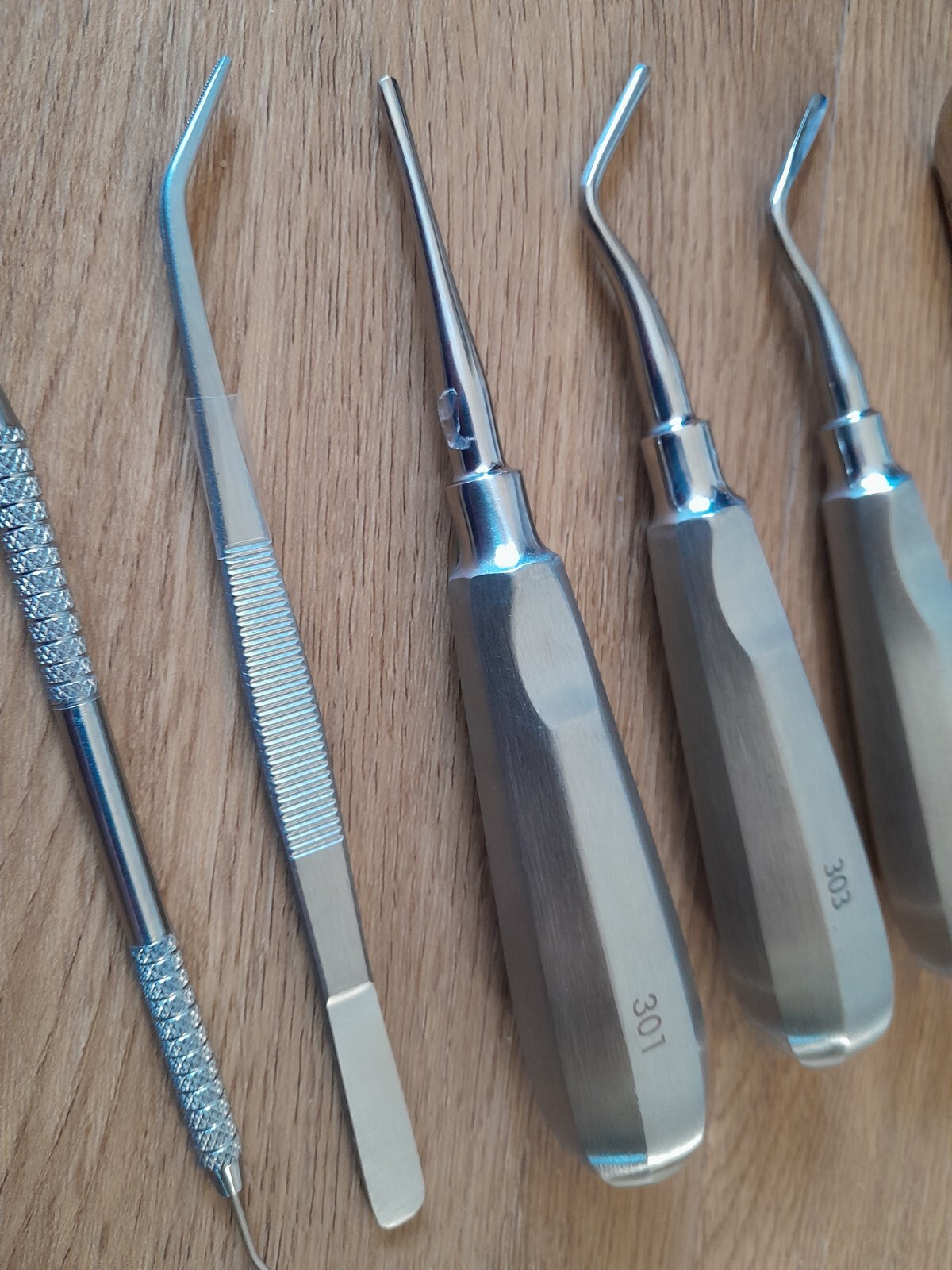 7 Pc NOS Dental Extraction Root Tip Elevator MIX Surgical Medical Instruments
