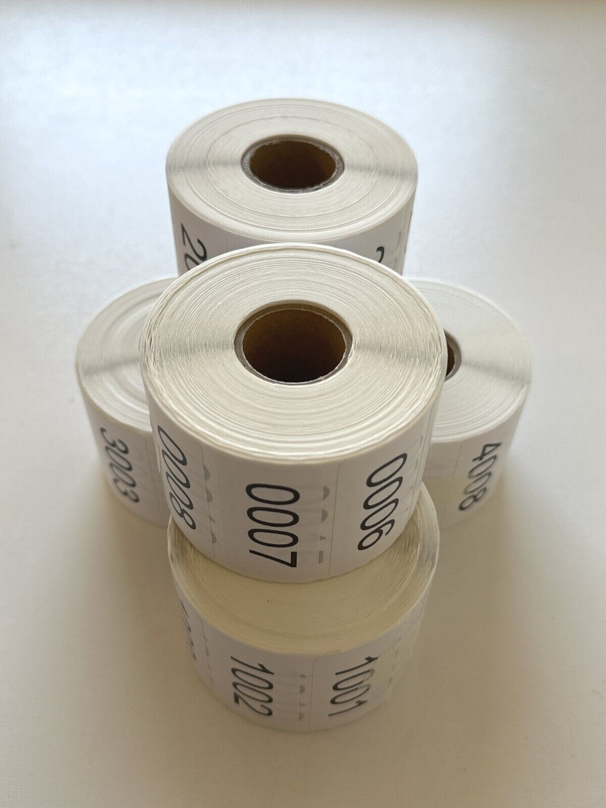 5000 Labels Consecutive Number Inventory Stickers Labels 2″ x 1″ Customize