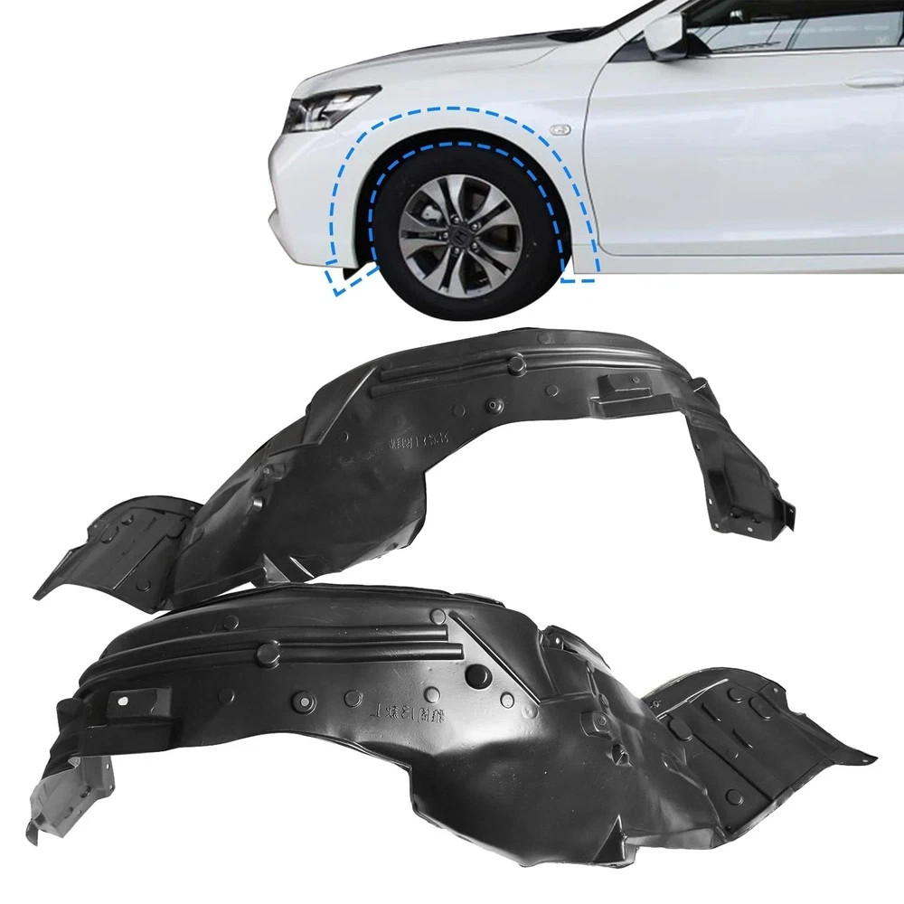 1 Pair Wheel Fender Liner Compatible with Honda Accord Sedan 2013 2014 2015
