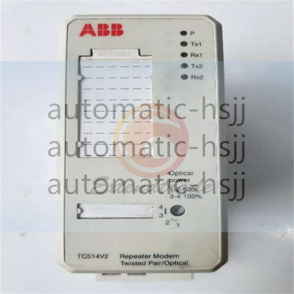 1PC ABB 3BSE013281R1 TC514V2 Repeater Modem Twisted Pair/Optical USED