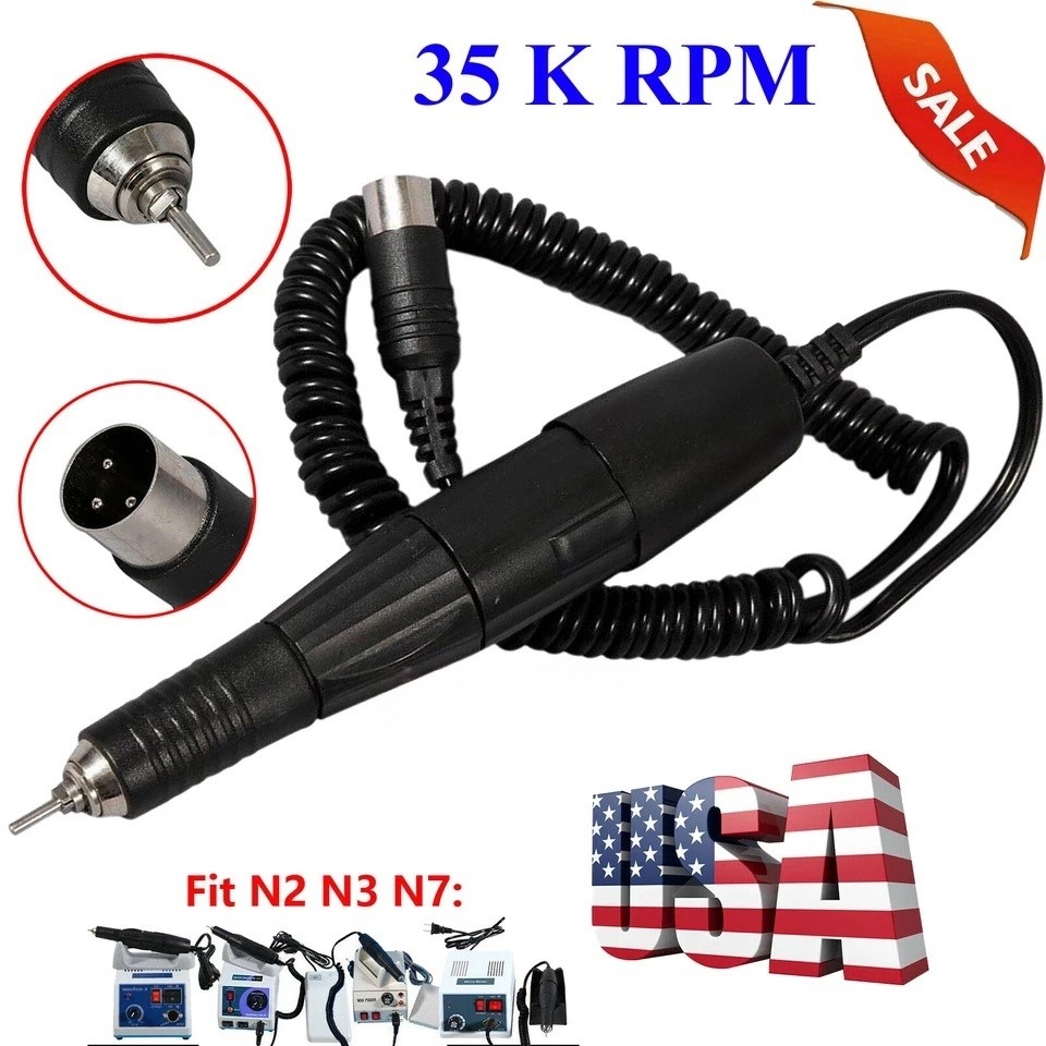 Dental Lab 35K rpm Motor Handpiece fit for Marathon Electric Micromotor Unit