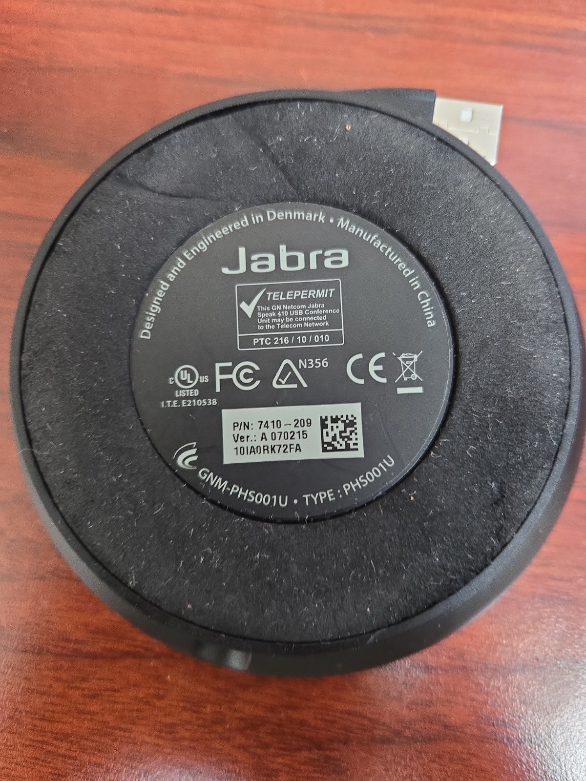 Jabra Speak 410 USB Conferencing Speakerphone PHS001U