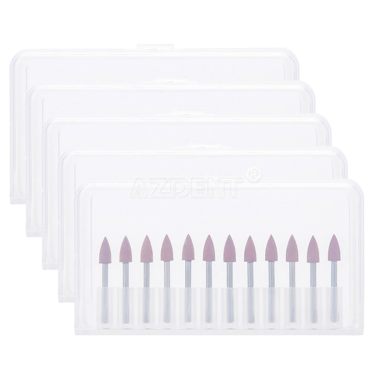 Dental Brownie Polishers Friction Grip FG Burs Mini Points 1.6mm 12pcs /Box