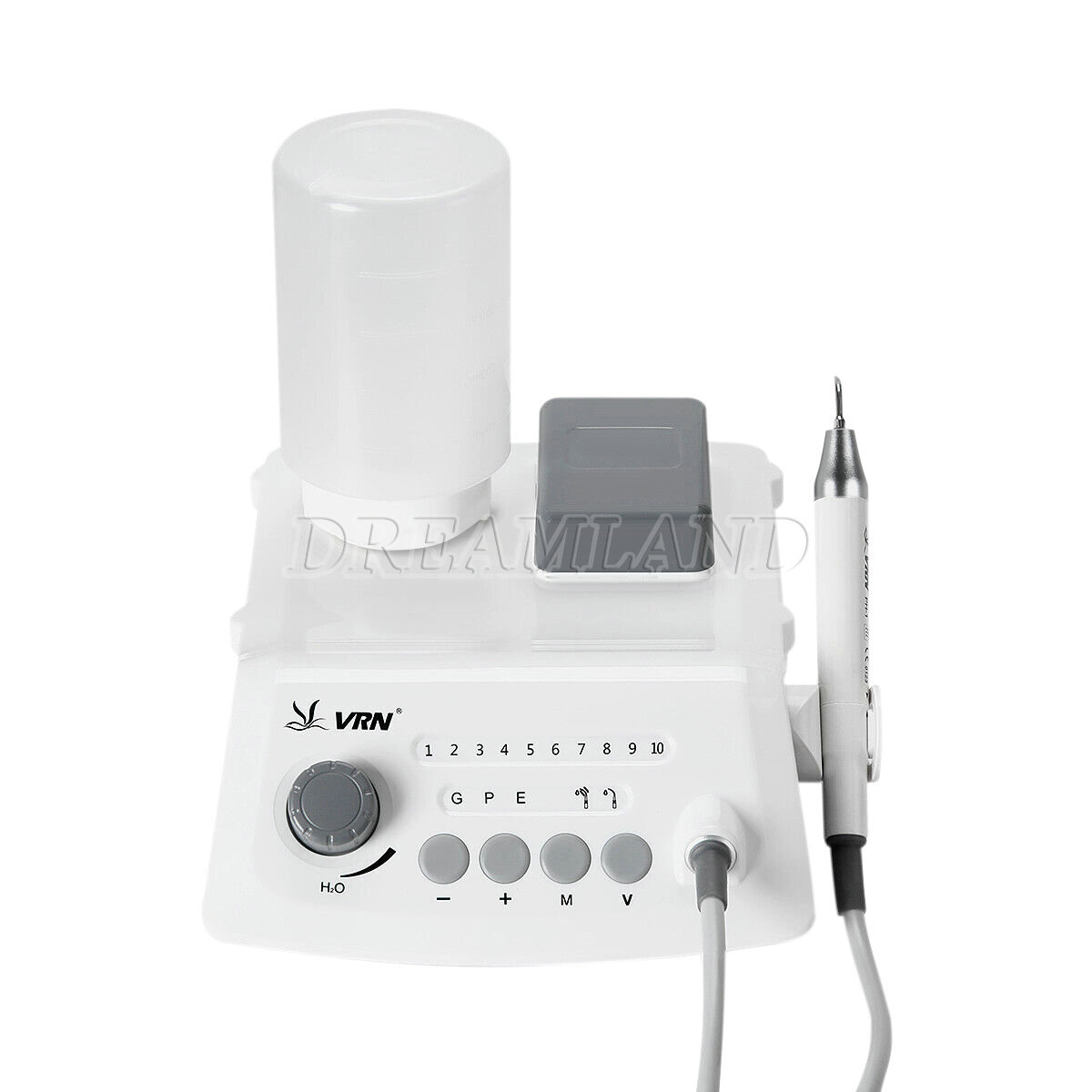 VRN Dental Portable Ultrasonic Piezo Scaler A8 LED /Air Scaler Handpiece 2/4Hole