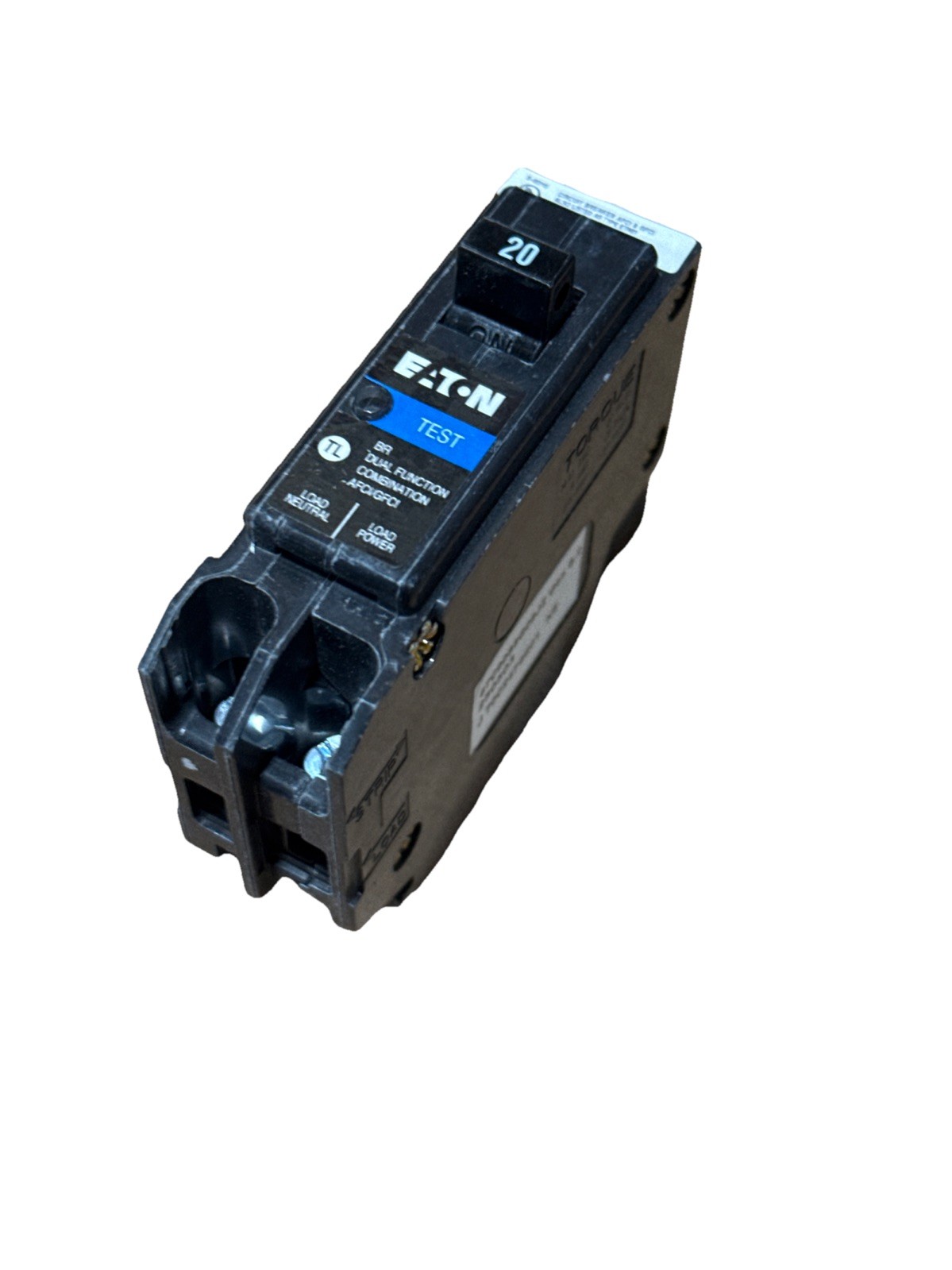 Eaton BRP120DF – 20 Amp Dual Purpose AFCI GFCI Circuit Breaker 120V New