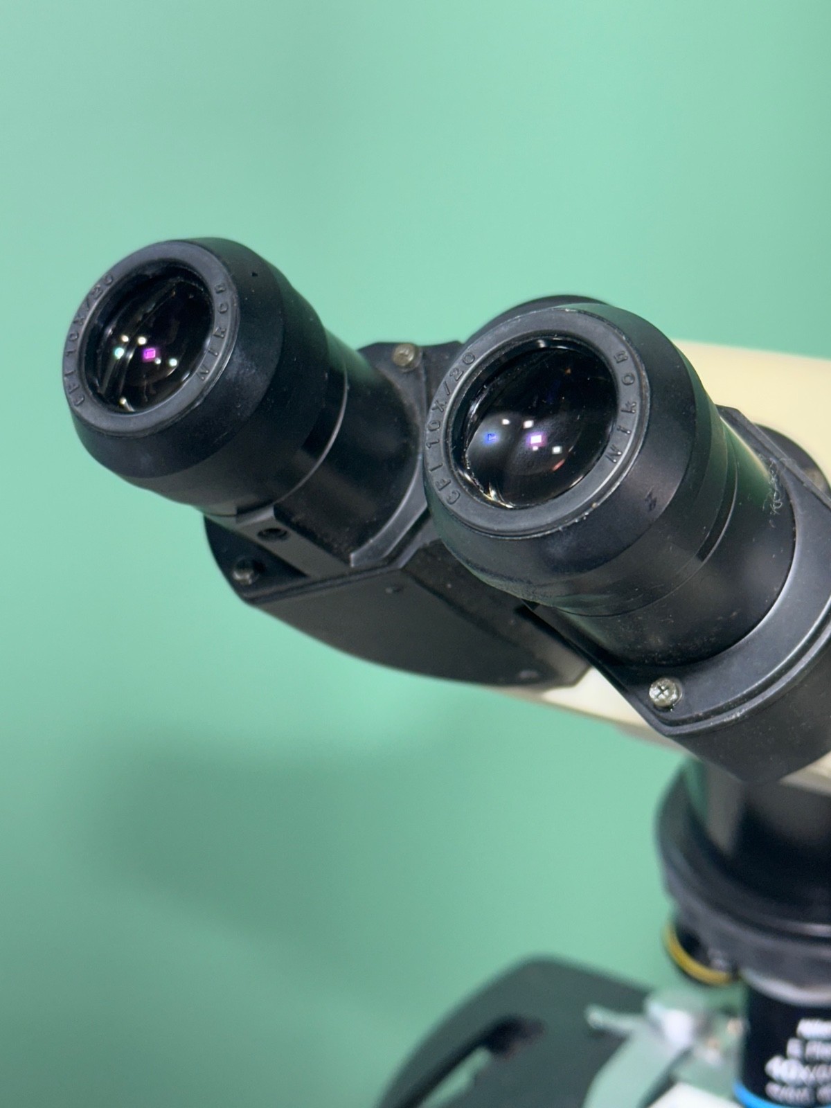 Nikon Eclipse E200 Binocular Microscope CFI E Plan 4X 10X 40X 100X Tested
