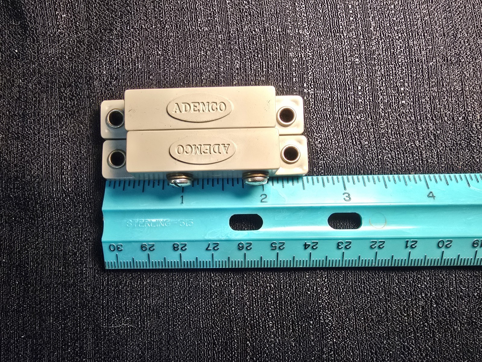 ADEMCO No. 39 Magnetic Contact Sensor Switch Surface Mount 1 Set (NOS)