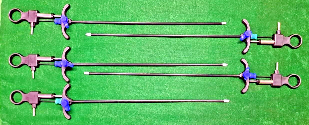 5pc Laparoscopic PCOD Needle 5mmx330mm Endoscopy Reusable Surgical Instruments