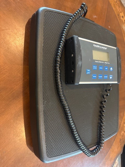 Health o meter Professional 498KL Digital Medical Scale Tested & Working No Adap
