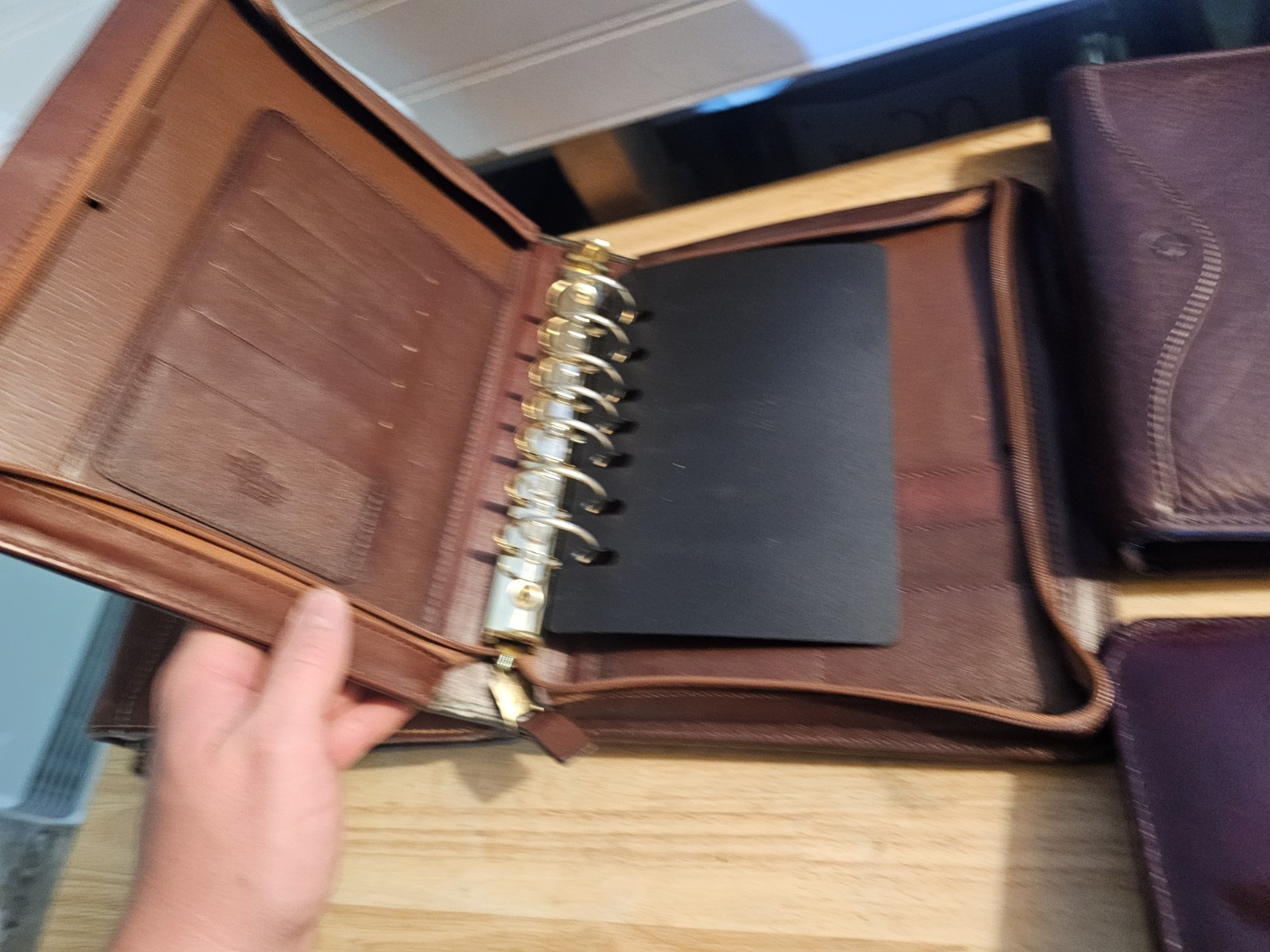 Lot of 6 Vintage Franklin Quest & Franklin Covey Leather Planner Binders…