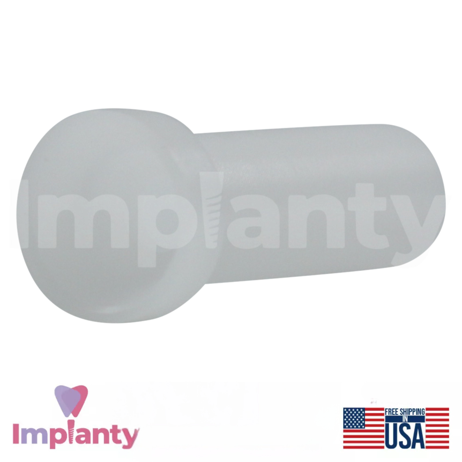 1x Dental Straight Multi Unit NP Conical Connection 2.25mm Plastic Sleeve Set