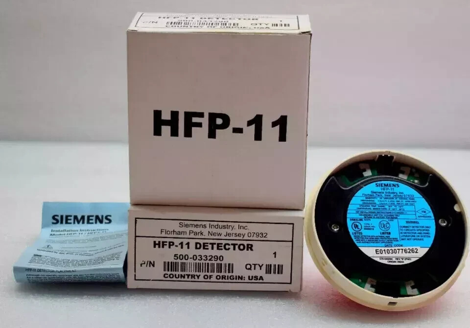HFP-11 SIEMENS FIRE ALARM SMOKE HEAT DETECTOR HFP11 – New