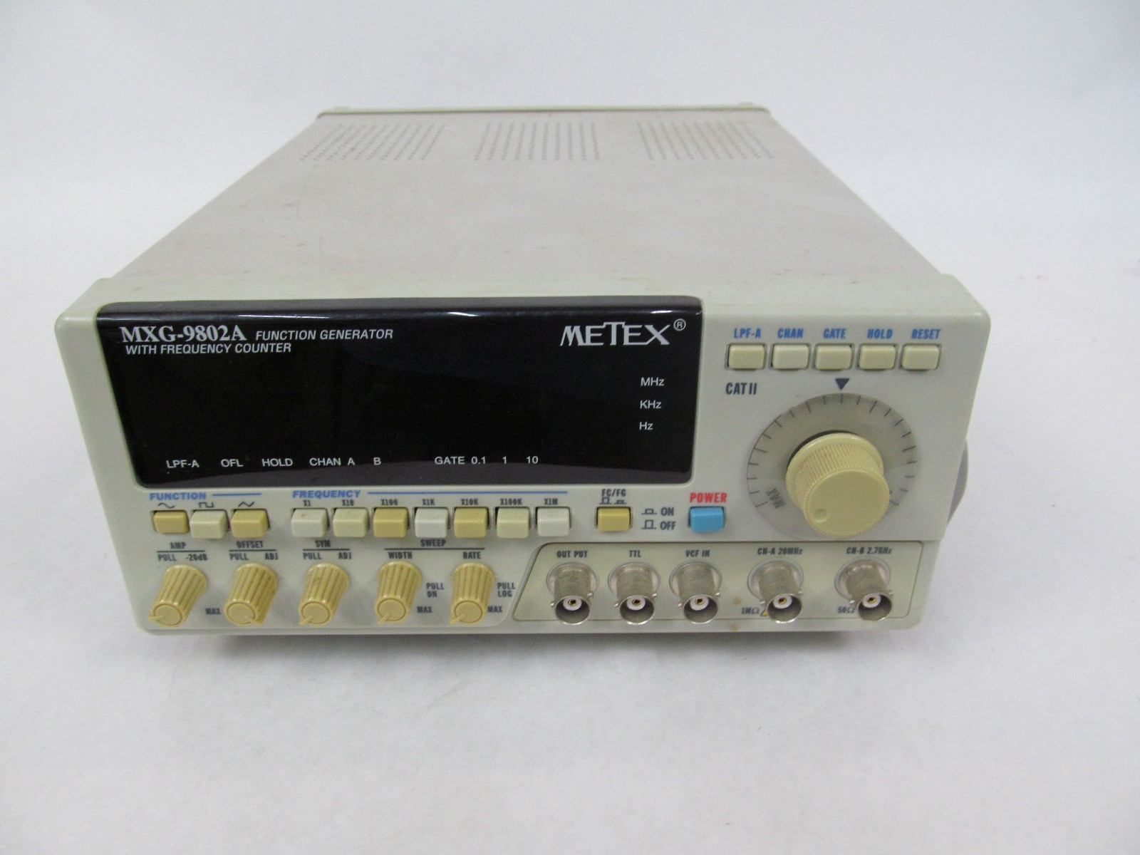 Metex MXG-9802A Function Generator w/ Frequency Counter