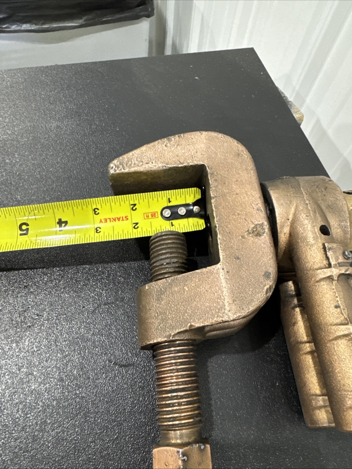 Roto Ground Clamp, Tweco Male Plug, C-Clamp Esab Welding Tweco